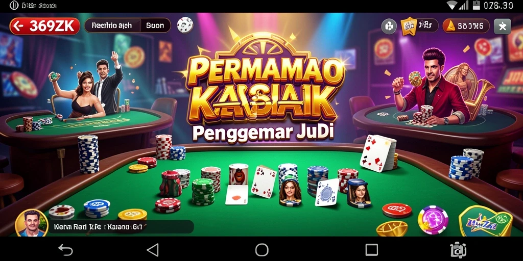 Tampilan menarik dari game Kasino 369ZK yang seru dan menghibur.