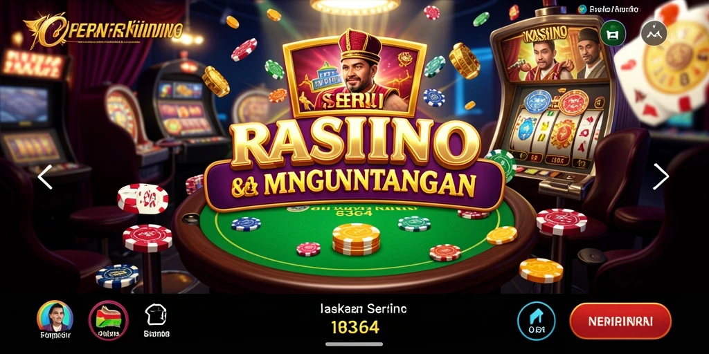 Screenshot gameplay Kasino 8364 menunjukkan pengalaman bermain yang seru dan mendebarkan.