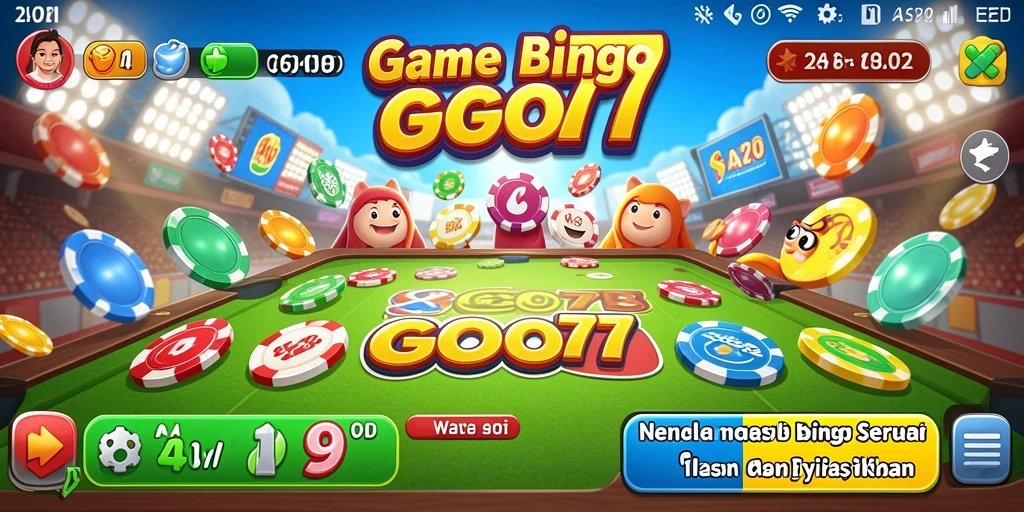 Screenshot gameplay GOGO77 menampilkan keseruan permainan Bingo.