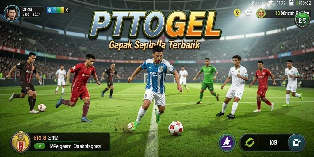 Tampilan gameplay menarik dalam PTTOGEL, siap menghibur penggemar sepak bola.